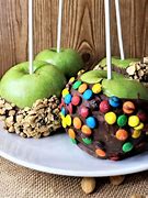 Image result for Apple Dipped in Chocolate