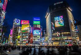 Image result for Japan Night Building