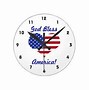 Image result for Patriotic Wall Clock