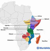 Image result for East and Southern Africa Map