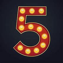 Image result for Free Marquee SVG Number 5