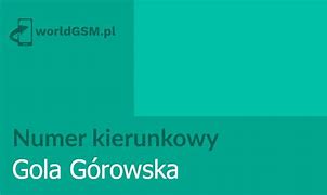 Image result for gola_górowska