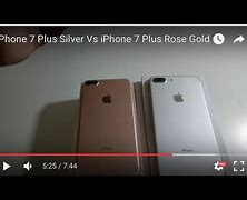Image result for Black iPhone 7 Plus vs Rose Gold