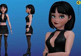 Image result for Art Station Girl Character Cartoon