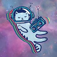 Image result for Space Cat Drawing