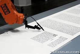 Image result for Robot Writing Bible