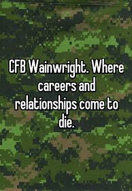Image result for CFB Wainwright Map