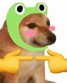 Image result for Dog PFP Meme Frog