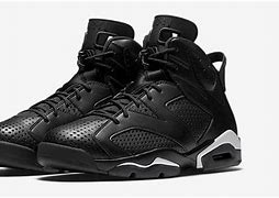 Image result for Nike Air Jordan Retro 6 Black