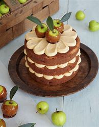 Image result for Decorating Cake with Apple