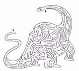 Image result for Labyrinthe A Imprimer Dinosaure