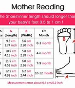 Image result for Baby Bootie Size Chart