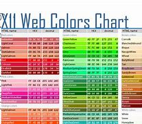 Image result for X11 Colors