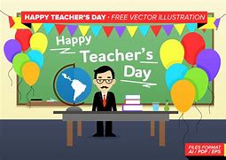 Image result for Vector Happy Teacher