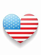 Image result for American Flag Line Art Heart
