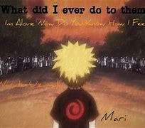 Image result for Naruto Alone Quotes