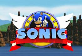 Image result for Sonic 1 Title Blank