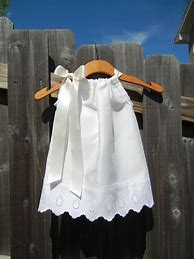 Image result for White Pillowcase Dress