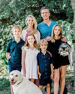 Image result for Gavin Newsom's Children