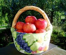 Image result for Red Apple Decorations