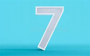 Image result for White Number 7