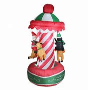 Image result for Christmas Inflatable Carousel