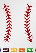 Image result for Baseball Stitches SVG Cut File Free