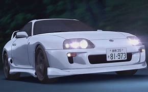 Image result for Toyota Supra Anime Initial D