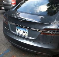 Image result for Tesla License Plate