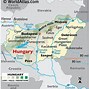 Image result for Hungary Physical Map