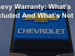 Image result for Chevy Warranty