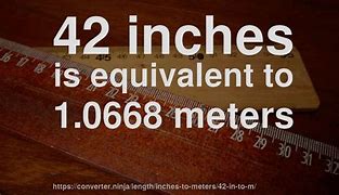 Image result for 42 Inch in Cm