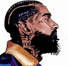 Image result for Nipsey Hussle with a Flower Vector