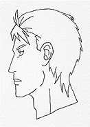Image result for Male Face Sketch