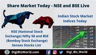 Image result for Stock Market Today NSE