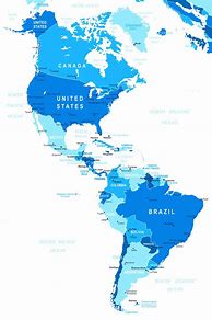 Image result for North South America Map