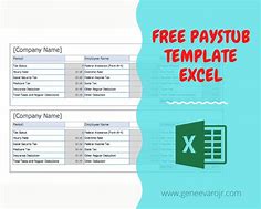 Image result for Pay Stub Template