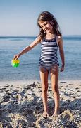 Image result for Pretty Girl Kids Beach