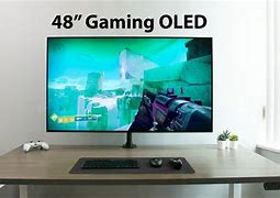 Image result for PC Gaming Setup with 48 Inch LG EVO OLED
