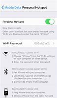 Image result for How to Connect Laptop to Hotspot iPhone