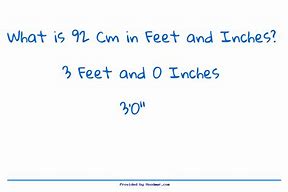 Image result for How Big Is 92Cm
