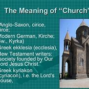 Image result for Church Definition
