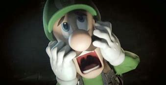 Image result for Luigi Screaming
