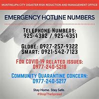 Image result for Muntinlupa Emergency Hotline