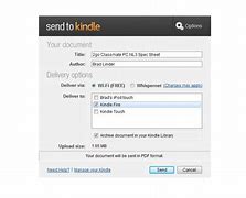 Image result for Send to Kindle