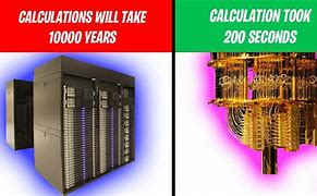 Image result for Quantum Computer vs Supercomputer