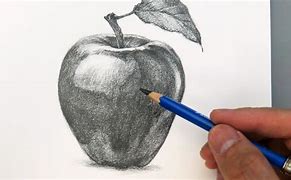 Image result for A Bunch of Black and White Apple's Shading Drawing