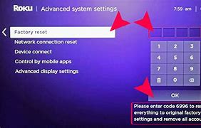 Image result for How to Reset Filters On Roku