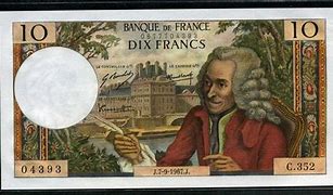 Image result for Old French Currency