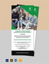 Image result for University Rack Card Template